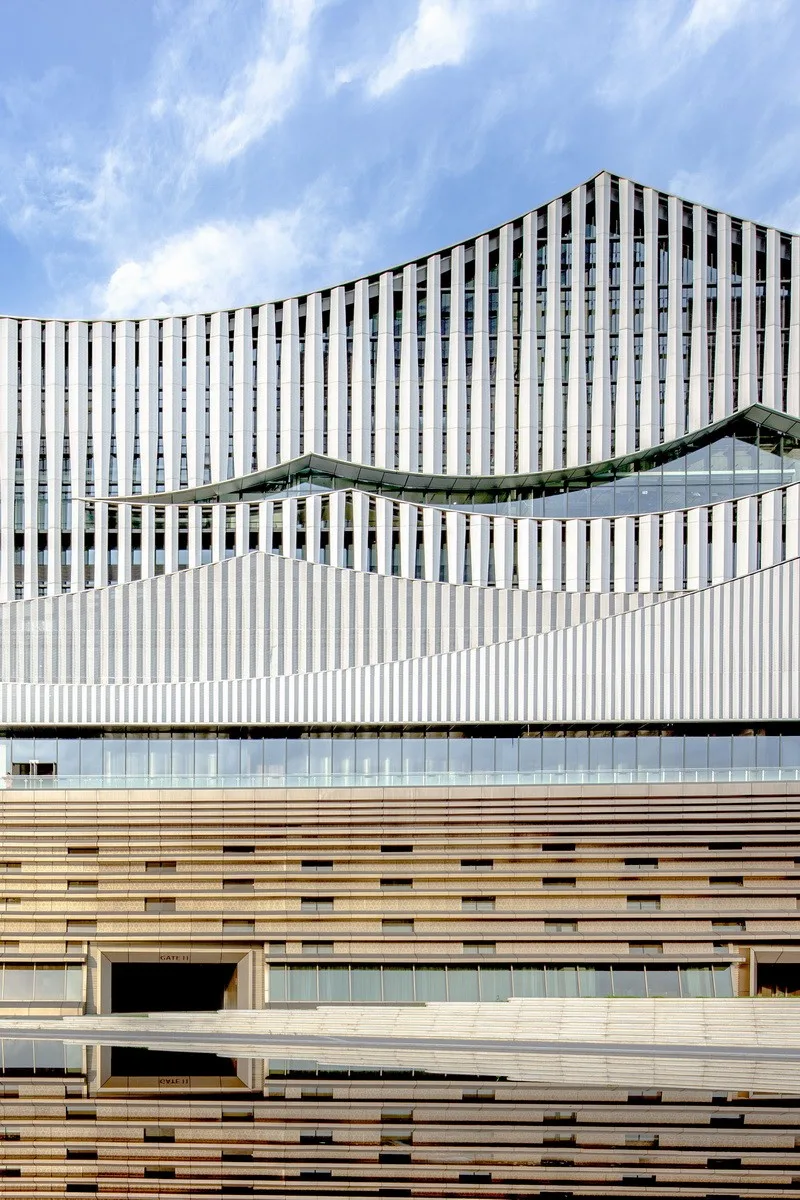 BIM Architecture | Changsha International Convention Center - Bai Tao Lansen collaborates with Academician He Jingtang's team to create a new business card for the city/Bai Tao Lansen
