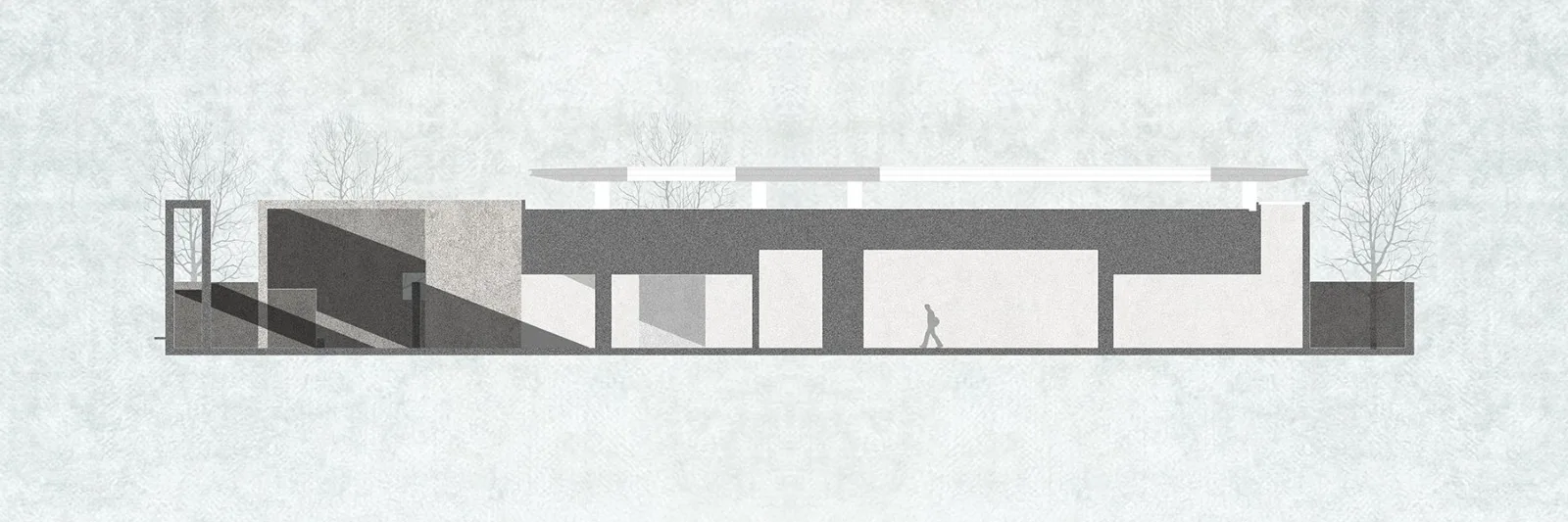 BIM Architecture | Ceramic Red Memory Hall Renovation/One Studio
