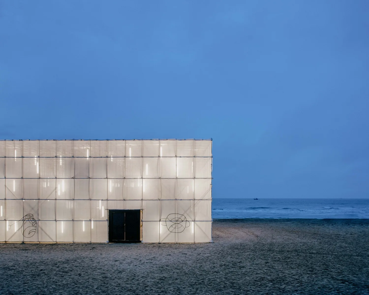 BIM Architecture | Huang Shen Er Space - Anaya Drama Festival "Migratory Bird 300" Beach Temporary Art Museum/Hemu Architecture Studio