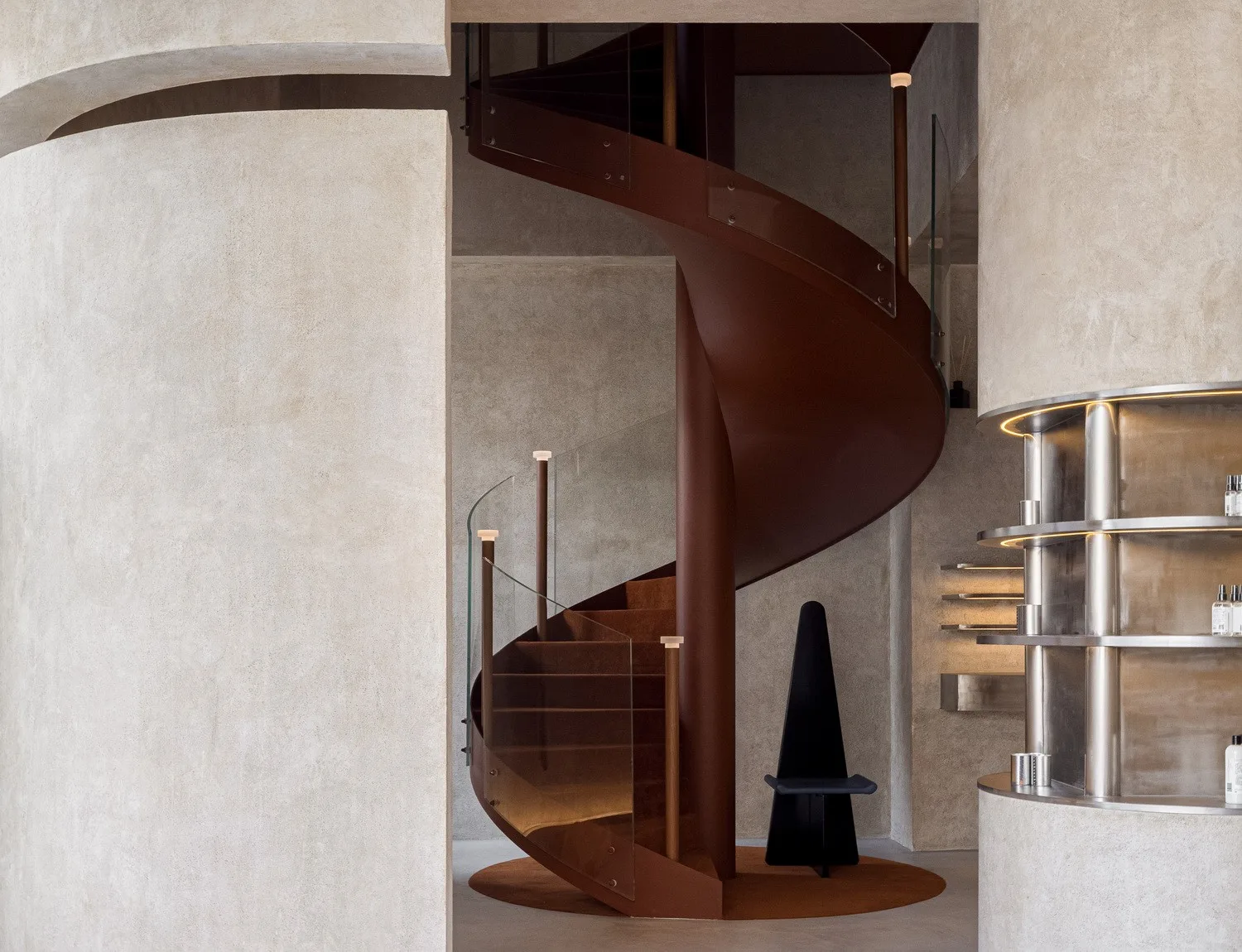 BIM Architecture | Vintage Futurist Buying Shop AUDREY/Liang Architecture Design Firm