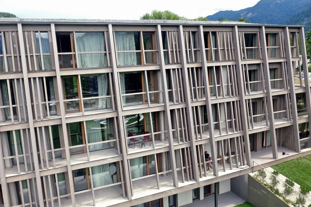 BIM Architecture | Bohinj Hotel Reconstruction, Cultural Heritage/OFIS Architects