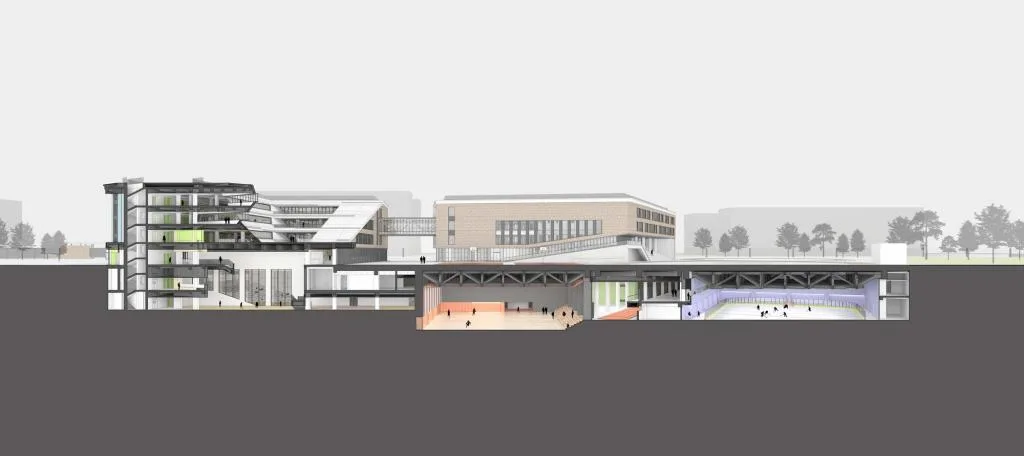 BIM Architecture | Beijing Renmin University Affiliated High School Aerospace City School/Beijing Institute of Architectural Design and Research