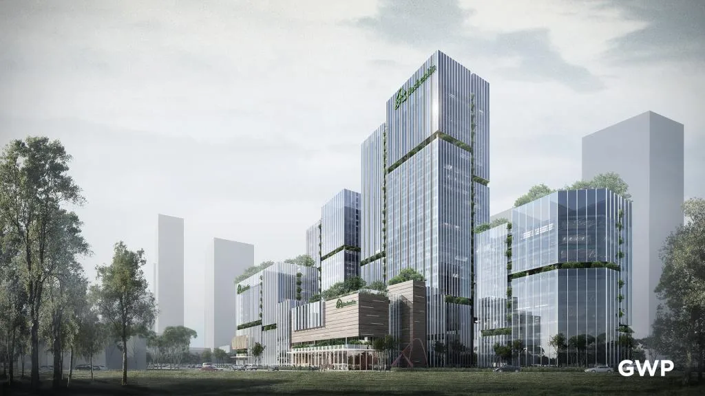 BIM Architecture | Dachenlin Pharmaceutical Group Liwan Operations Center/GWP