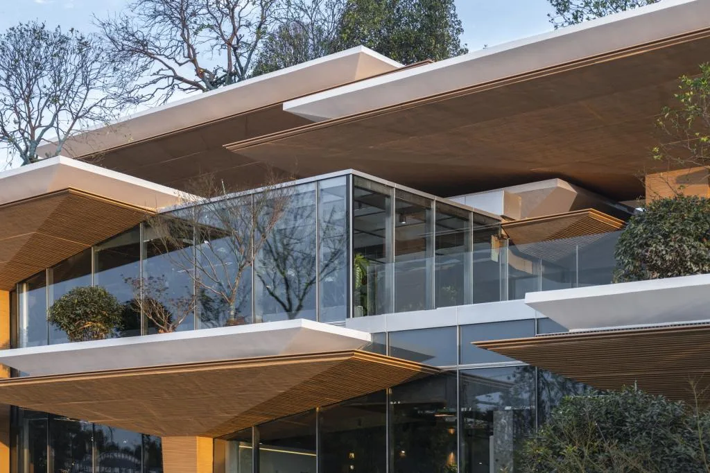 BIM architecture | Natural growth space under daily scenery: "Umbrella Hill" lifestyle collection store/line+architectural firm+gad