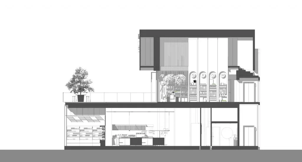BIM Architecture | Chia Tai Farm Restaurant/ForX Design Studio