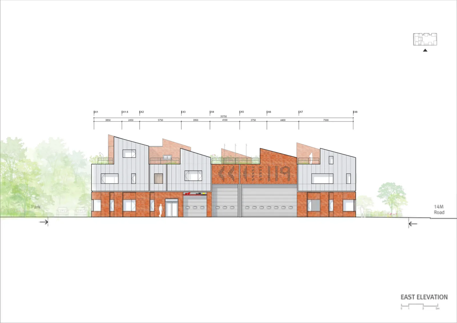 BIM Architecture | Jiangyidong 119 Fire Station/OA Lab