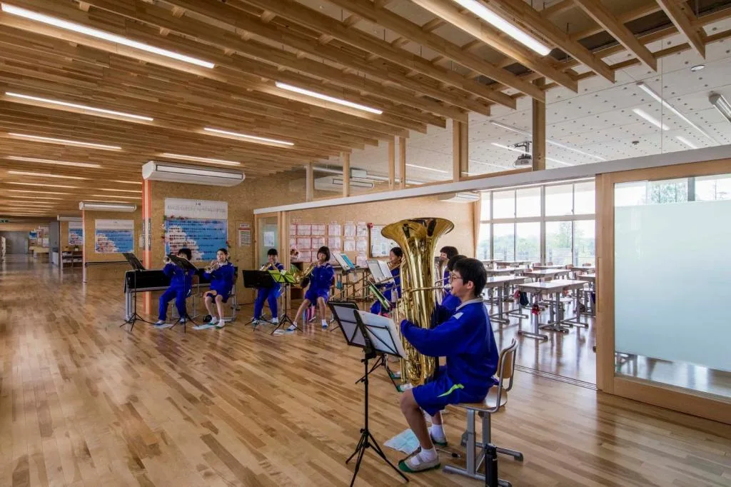 BIM Architecture | Xiajia Municipal Xiajia Middle School/Sanshang Architectural Firm