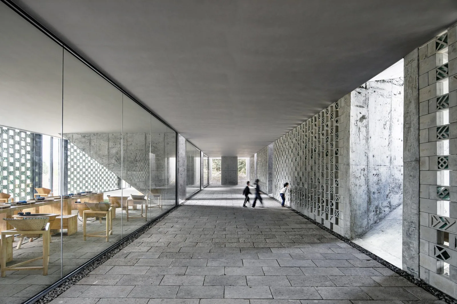 BIM Architecture | Jingning Huiming Tea Workshop/DnA_Design and Architecture