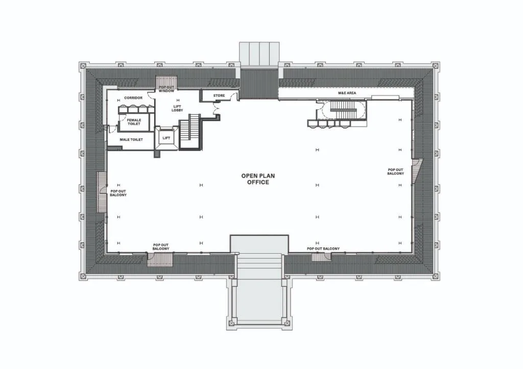 BIM Architecture | Regeneration from Colonial Architecture Shell, Sentul Weathering Steel Office Building/O2 Design Atelier+YTL Land&  Development