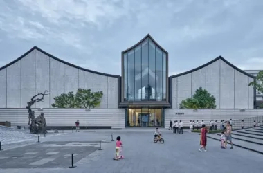 BIM Architecture: Xu Wei Art Museum and Qingteng Square by Zhejiang University ACRC-BIM WORLD