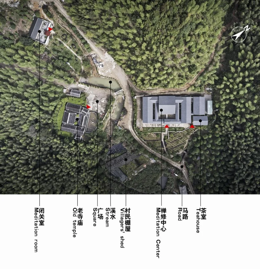BIM Architecture | Shan Chan Shui Ding - Expansion Design of Dahe Zen Academy/Shanghai Shanxiang Architecture