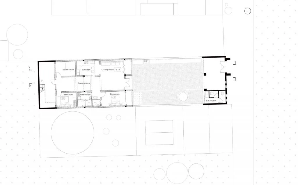 BIM Architecture | Regeneration of Guanzhong Brick and Tile Houses: Xianyang Gezi Village Red Brick House/Xi'an University of Architecture and Technology Design and Research Institute