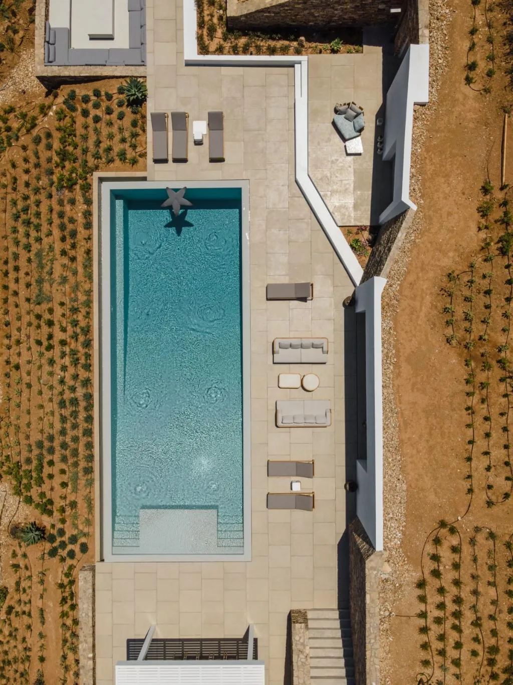 BIM Architecture | Underground Private Villas on Antipalos Island/Tsolakis Architects