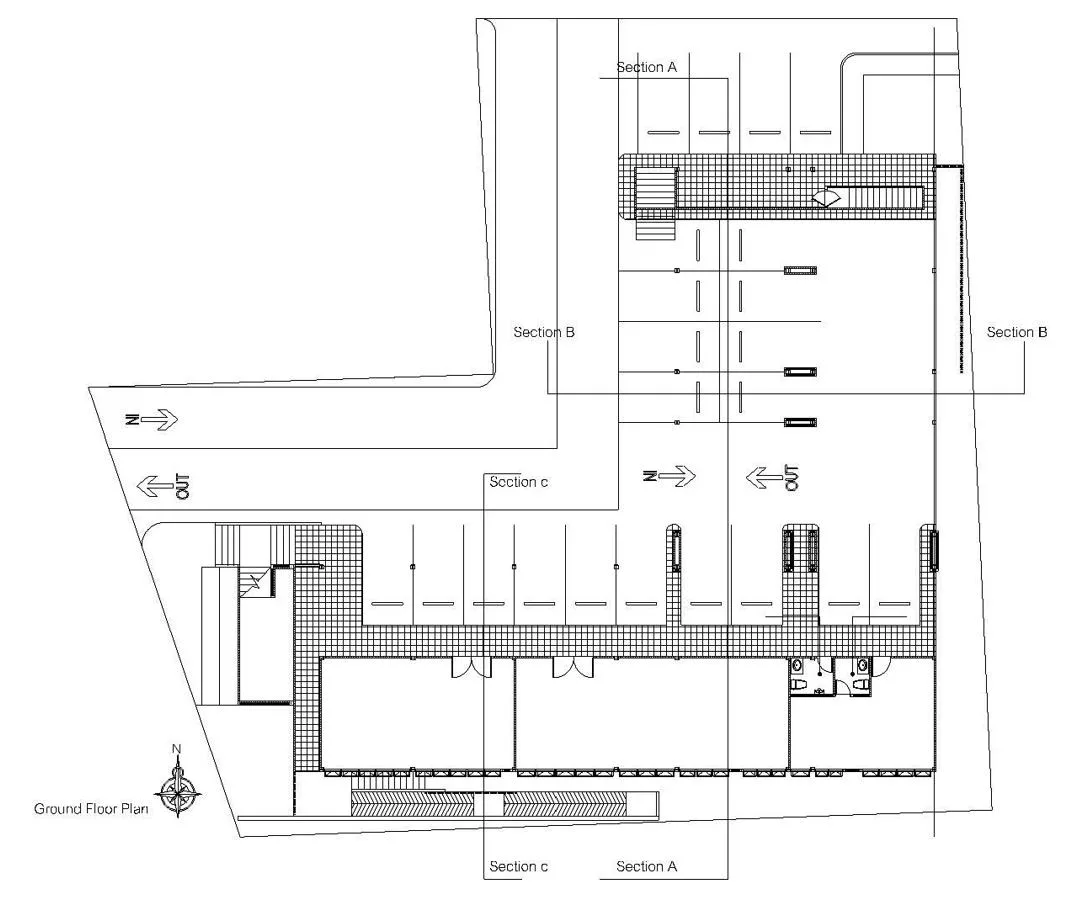 BIM Architecture | Beauty Clinic Built with Glass Bricks/Sute Architect