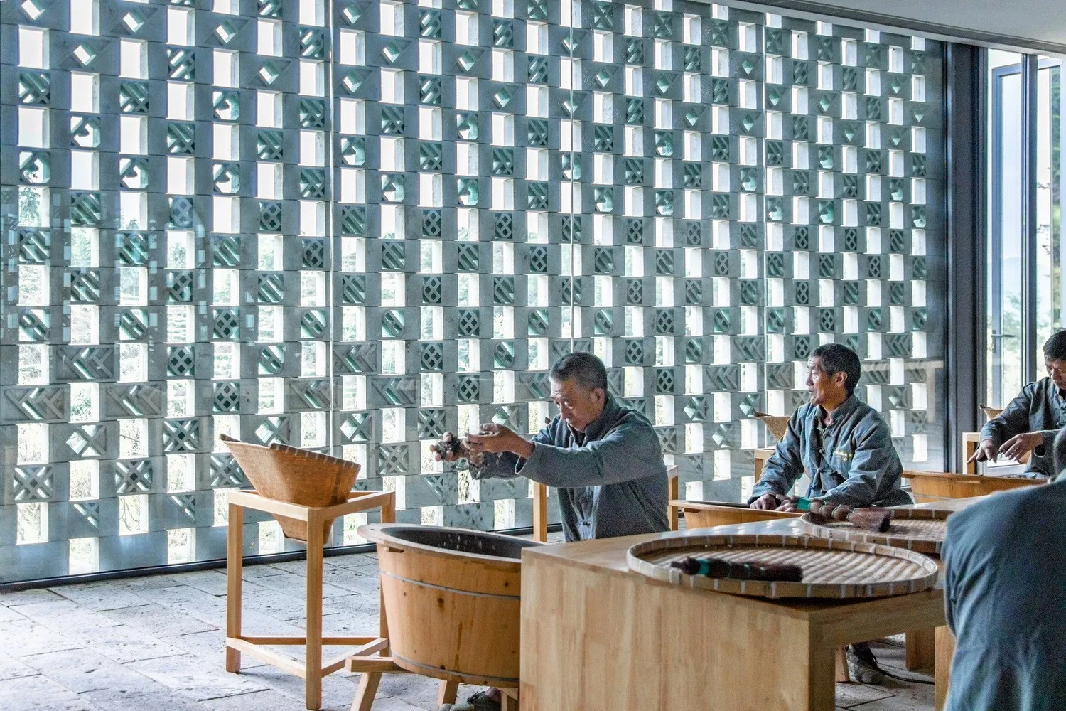 BIM Architecture | Jingning Huiming Tea Workshop/DnA_Design and Architecture