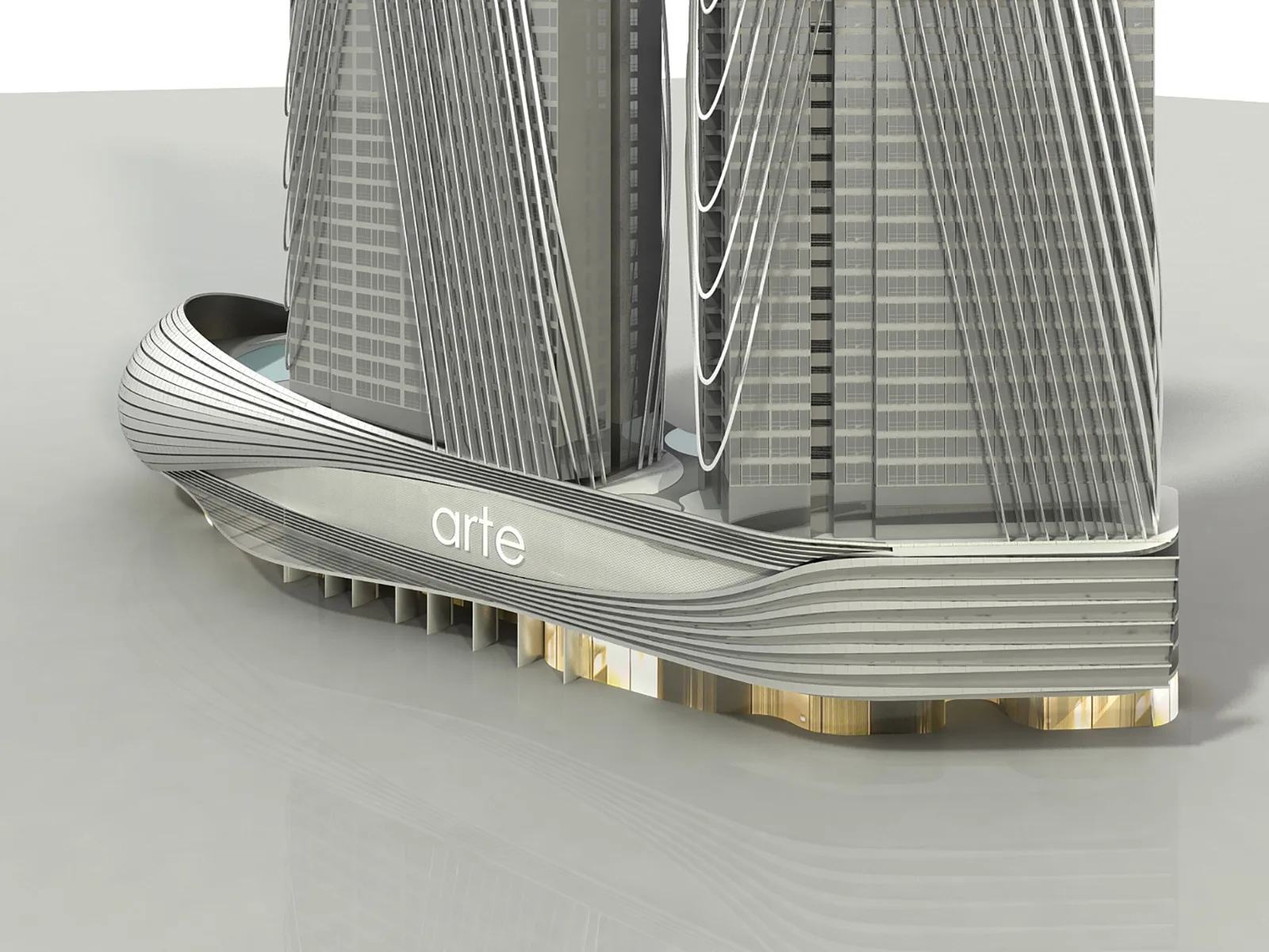 BIM Architecture | Art é MK Supertall Residential Hotel Complex/SPARK