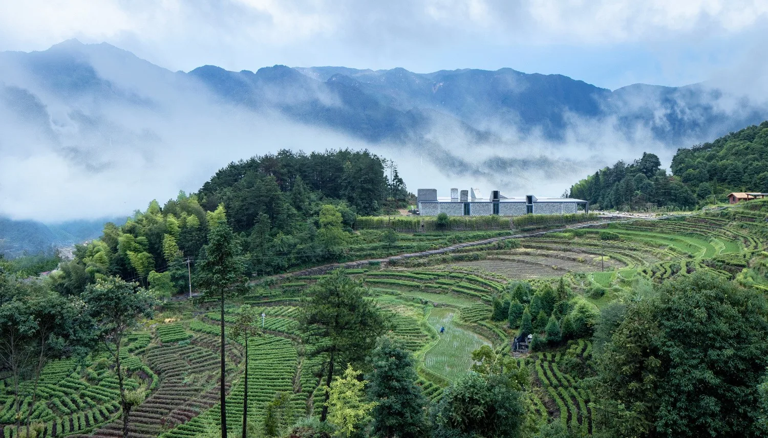 BIM Architecture | Jingning Huiming Tea Workshop/DnA_Design and Architecture