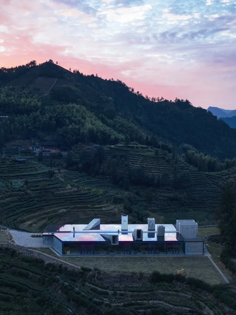 BIM Architecture | Jingning Huiming Tea Workshop/DnA_Design and Architecture