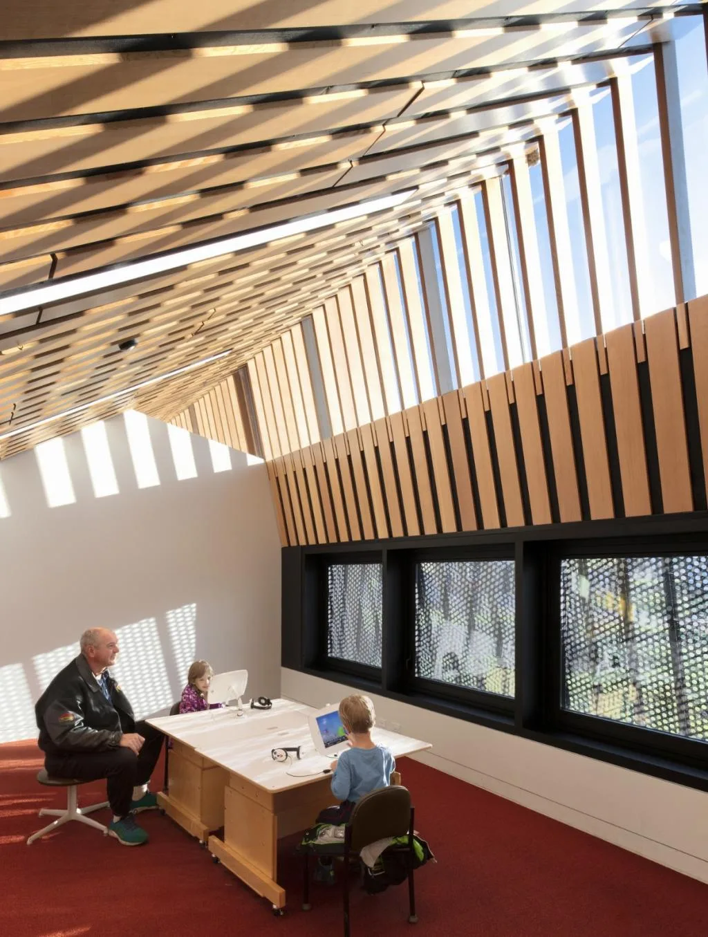 BIM Architecture | Caplano Library/Patkau Architects+Group2