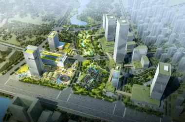 BIM Architecture: Design of Phase One for Zhuhai Gree Sanxi Sci-Tech Innovation Town by Shenzhen Architectural Design and Research Institute-BIM WORLD