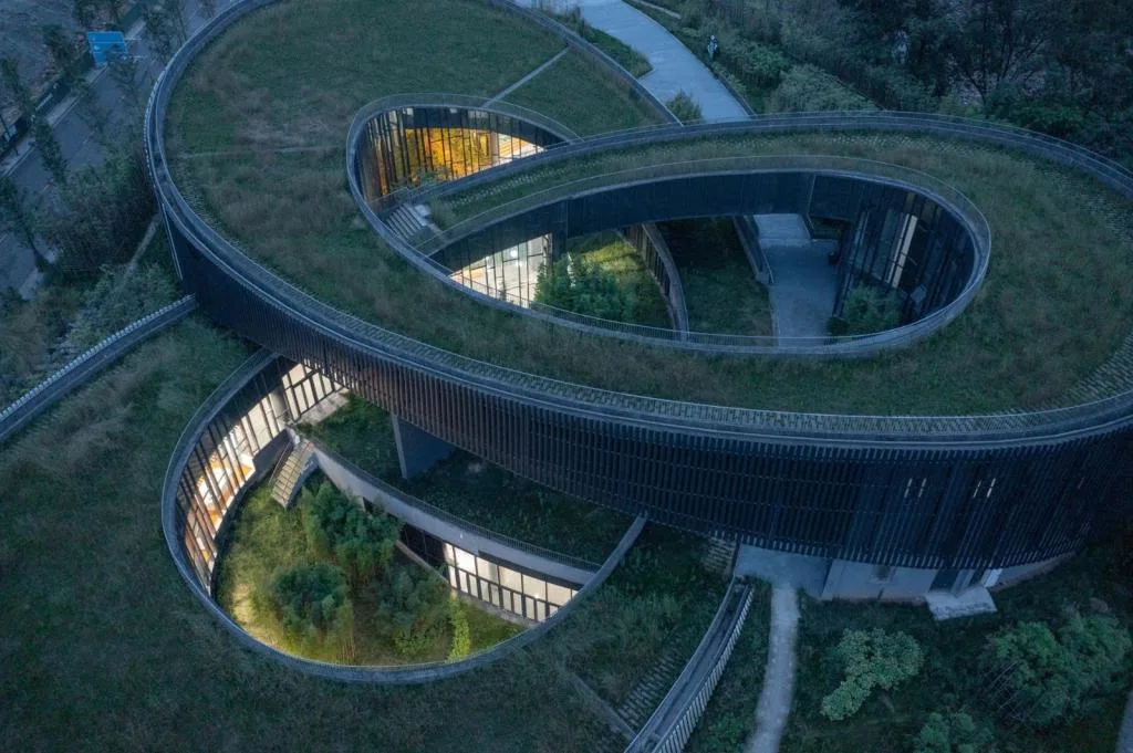 BIM Architecture | Giant Panda National Park Ya'an Science Popularization Education Center/China Southwest Architectural Design and Research Institute