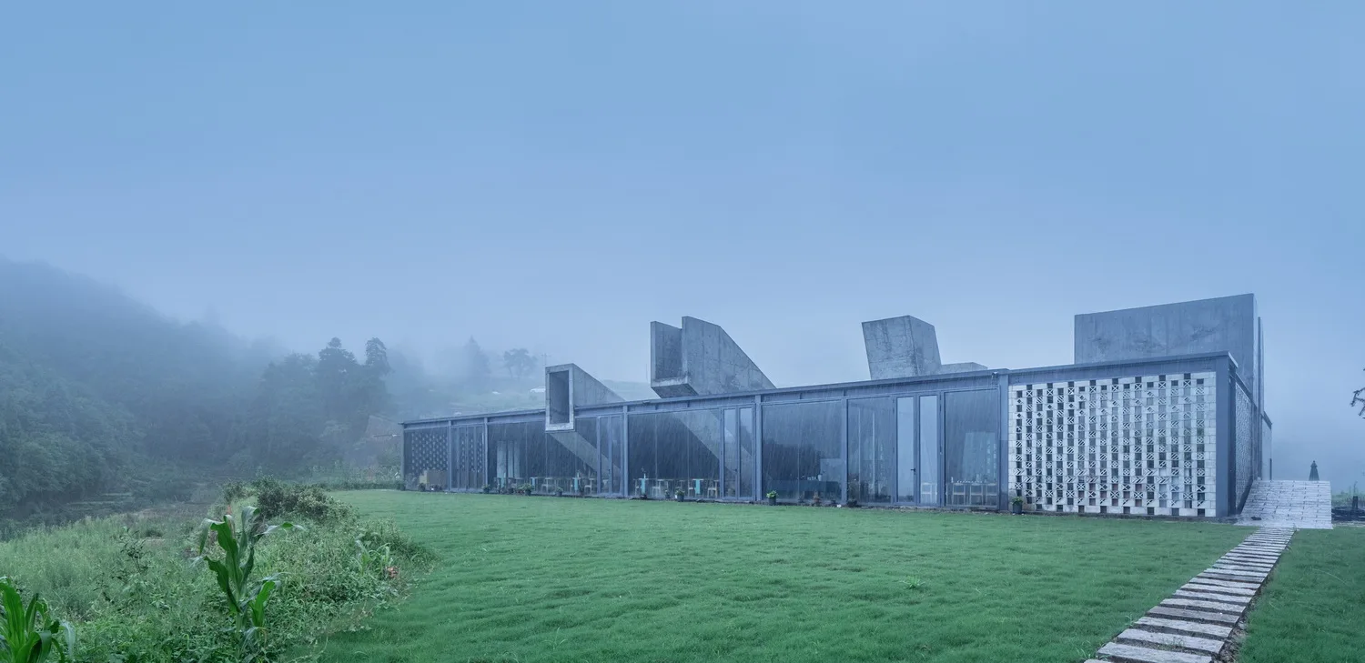 BIM Architecture | Jingning Huiming Tea Workshop/DnA_Design and Architecture