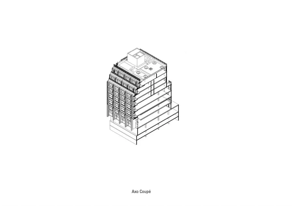 BIM Architecture | Miniature of Future Cities: M Building/Triptyque Architecture