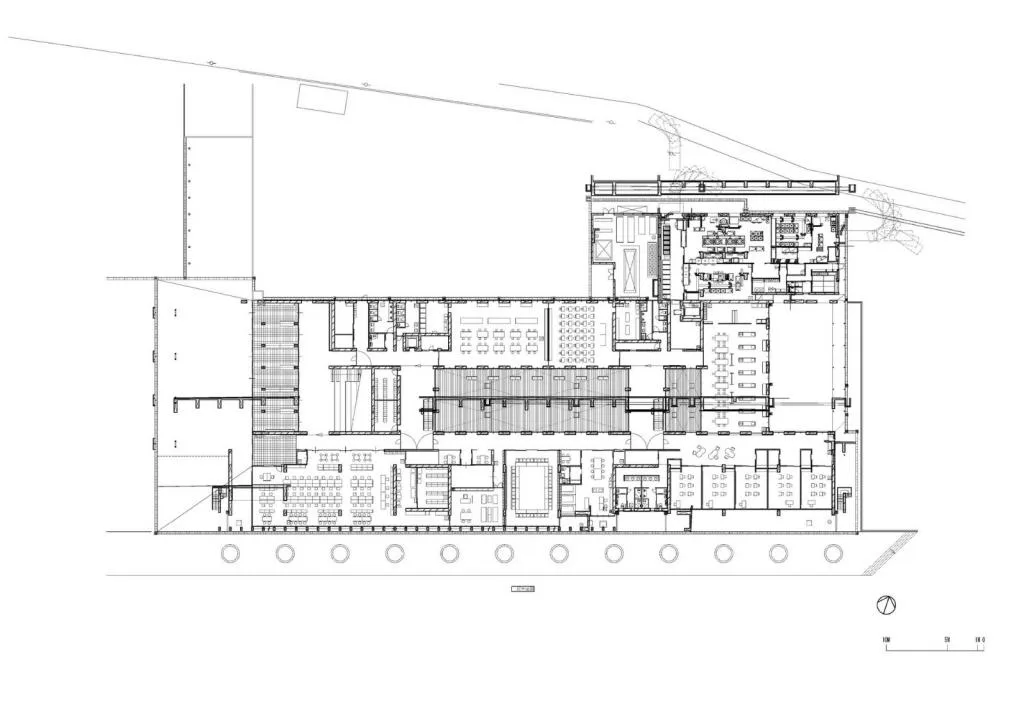 BIM Architecture | Xiajia Municipal Xiajia Middle School/Sanshang Architectural Firm