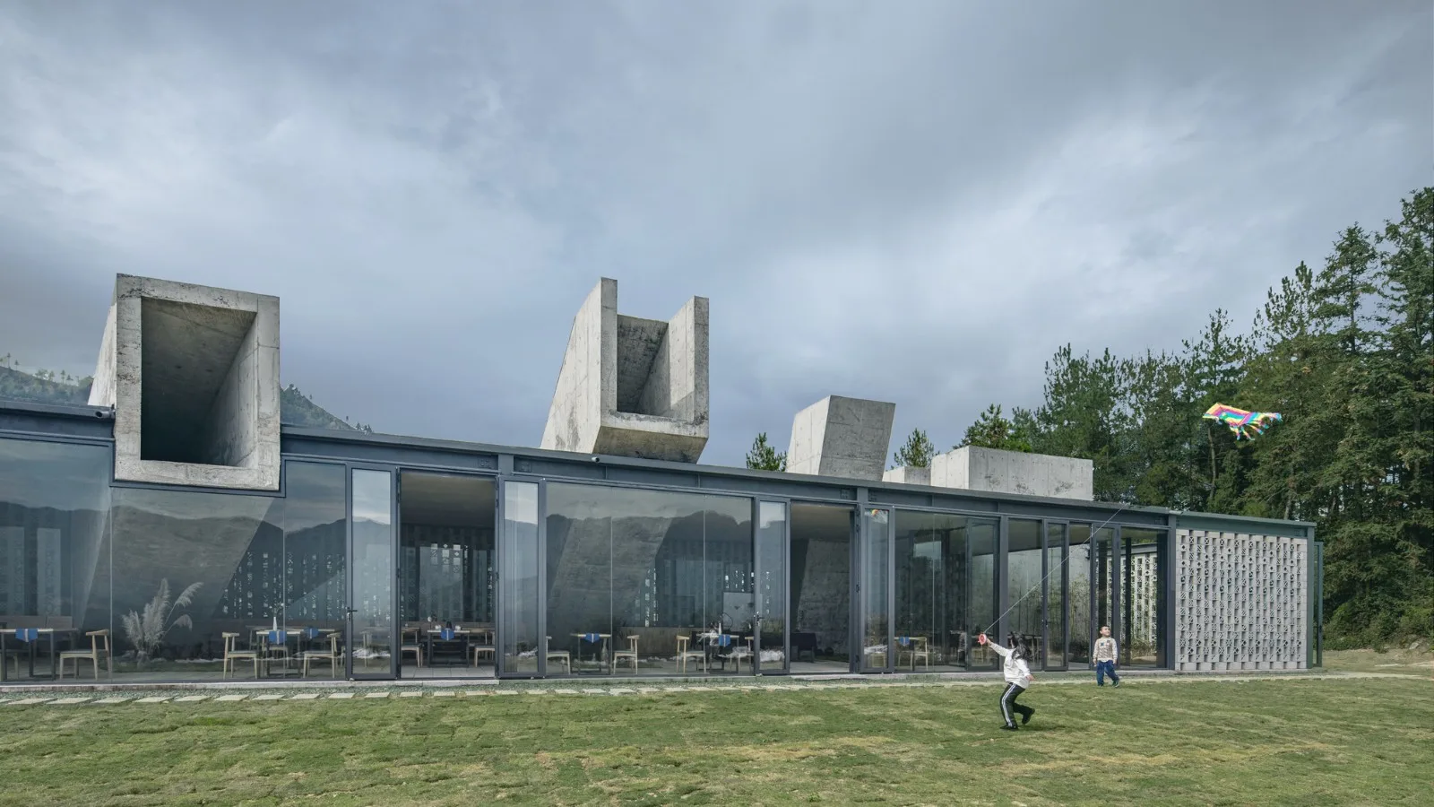 BIM Architecture | Jingning Huiming Tea Workshop/DnA_Design and Architecture