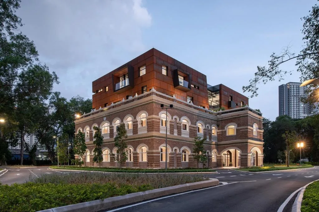 BIM Architecture | Regeneration from Colonial Architecture Shell, Sentul Weathering Steel Office Building/O2 Design Atelier+YTL Land&  Development
