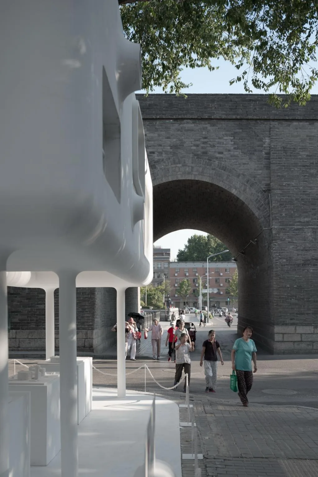 BIM Architecture | Jianguomen& Futurist City Exhibition Hall - New Stories Under the Old City Wall/DIKA's New Works