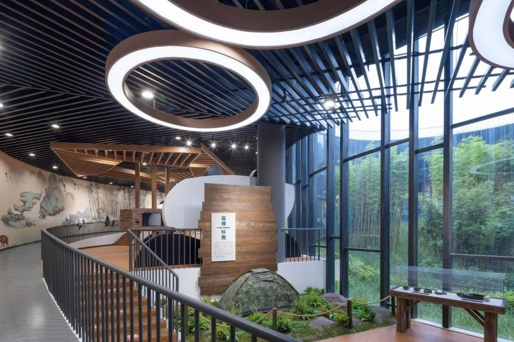 BIM Architecture | Giant Panda National Park Ya'an Science Popularization Education Center/China Southwest Architectural Design and Research Institute