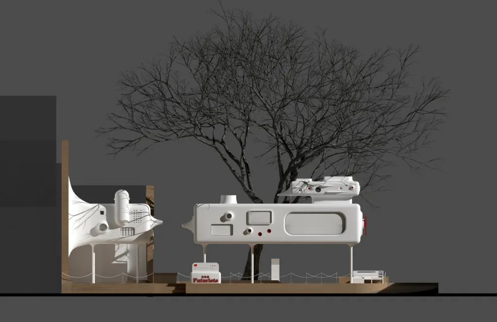 BIM Architecture | Jianguomen& Futurist City Exhibition Hall - New Stories Under the Old City Wall/DIKA's New Works