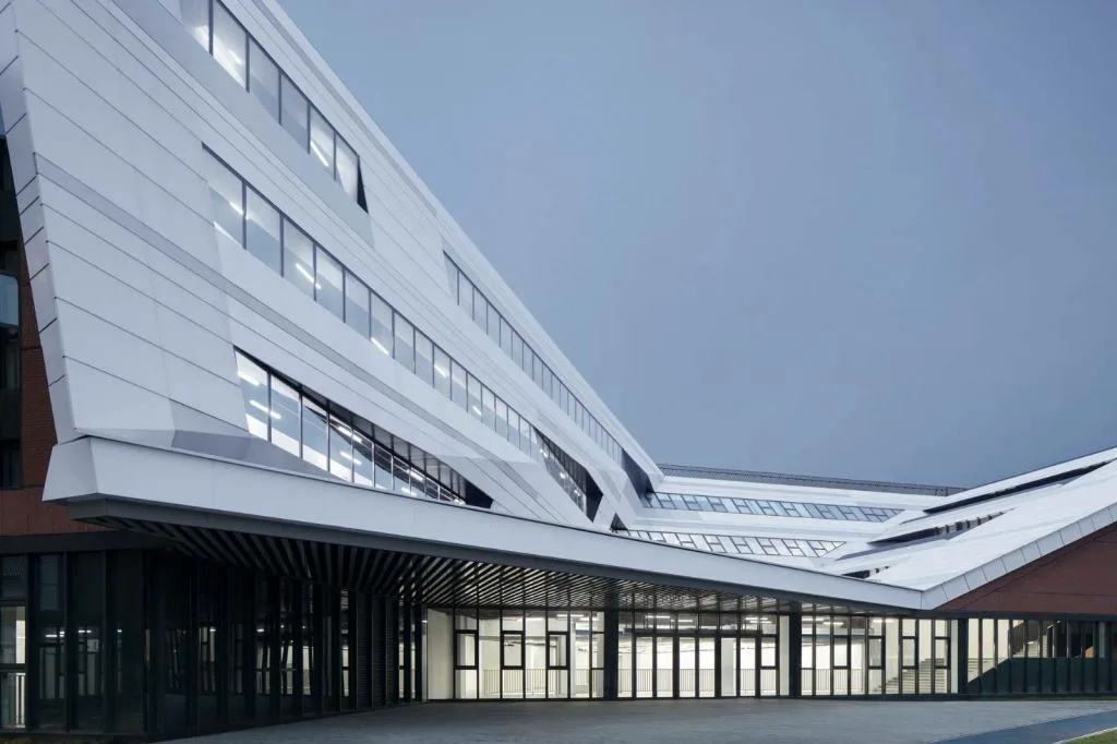 BIM Architecture | Beijing Renmin University Affiliated High School Aerospace City School/Beijing Institute of Architectural Design and Research