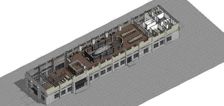 BIM Architecture | Mawei Shipyard/Wanjing Design WJ STUDIO