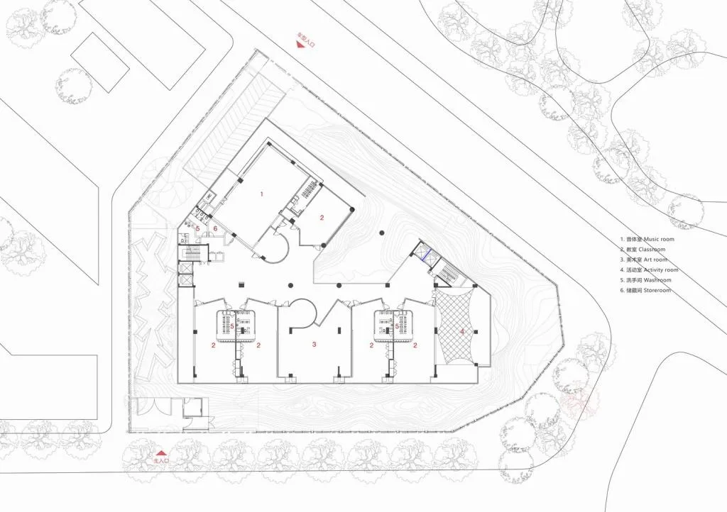 BIM Architecture | KING'S KINDERGARTEN Kindergarten/GROUP WORK Yuan Xin Jian Cheng