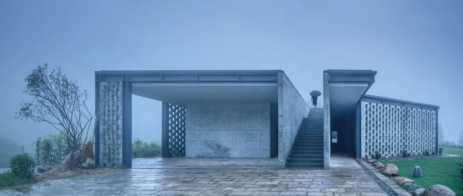 BIM Architecture | Jingning Huiming Tea Workshop/DnA_Design and Architecture