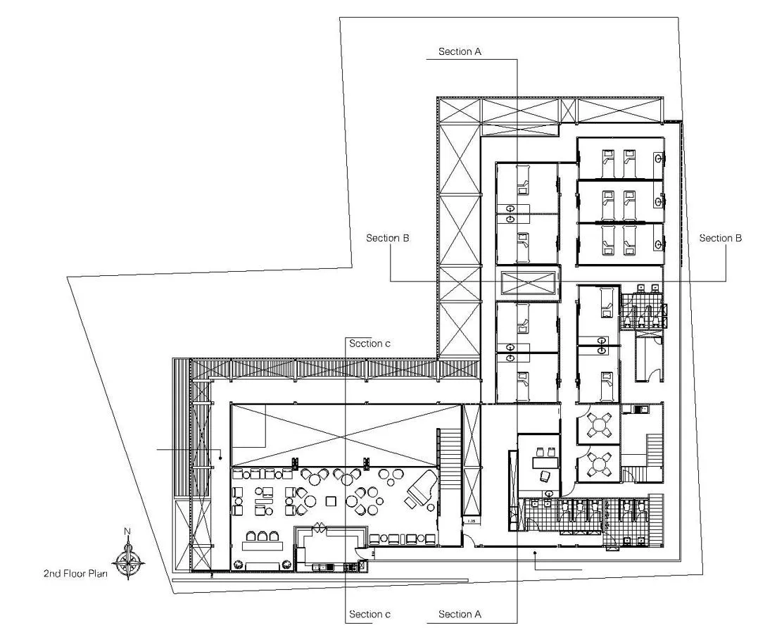 BIM Architecture | Beauty Clinic Built with Glass Bricks/Sute Architect