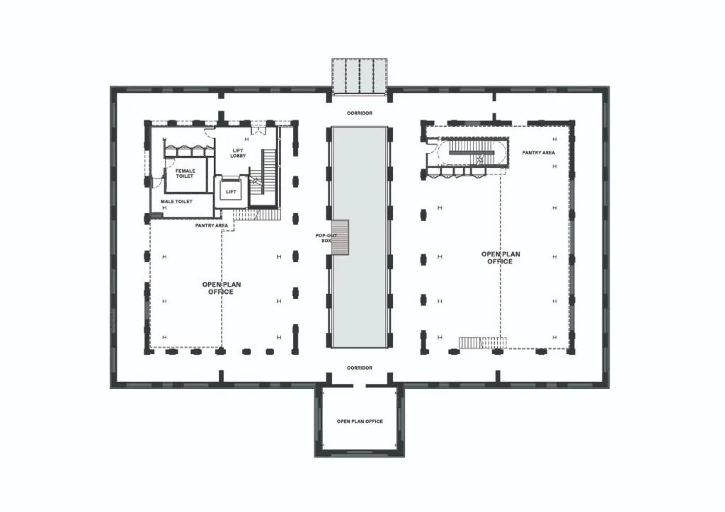 BIM Architecture | Regeneration from Colonial Architecture Shell, Sentul Weathering Steel Office Building/O2 Design Atelier+YTL Land&  Development