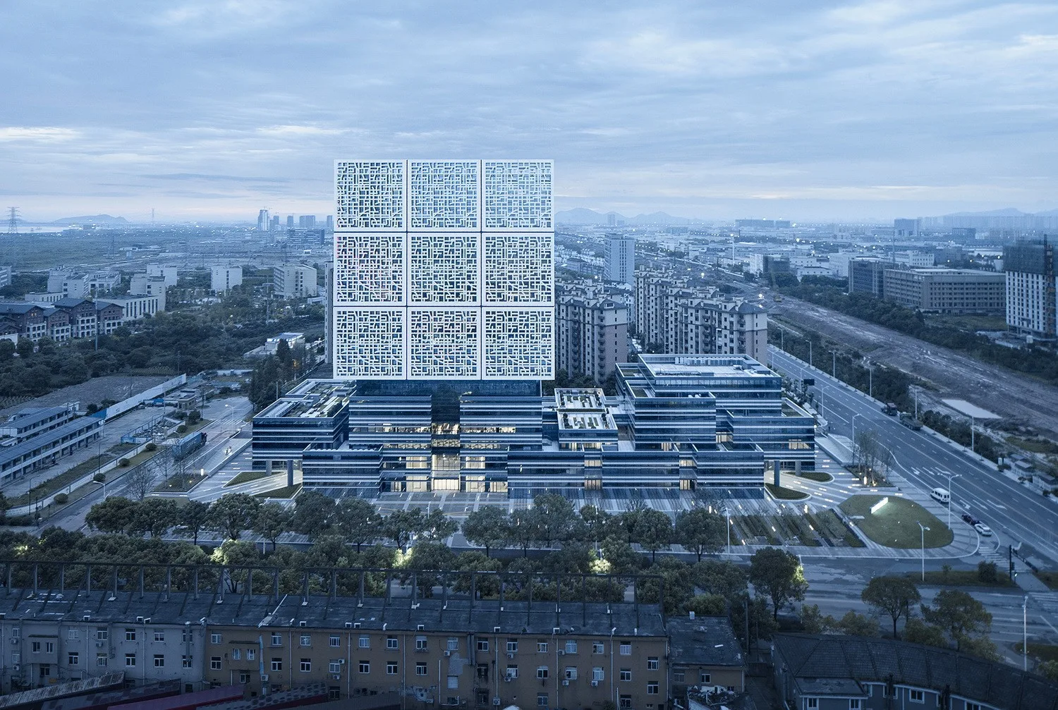 BIM Architecture | 'Energy Cube' Xiaoshan Science and Technology City Entrepreneurship Valley/Zhejiang University Architectural Design and Research Institute Co., Ltd