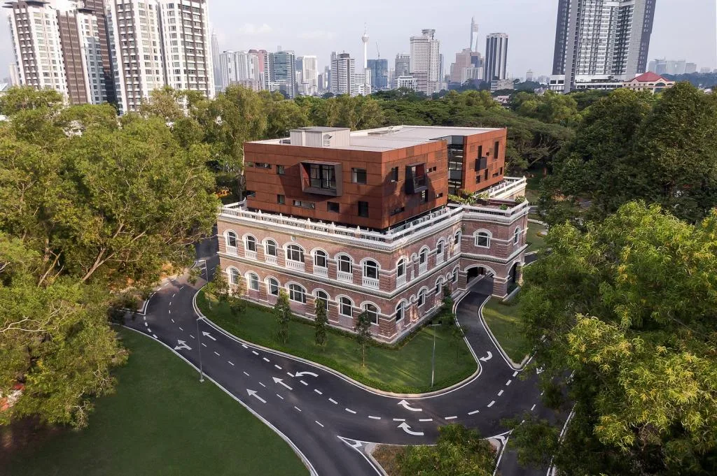 BIM Architecture | Regeneration from Colonial Architecture Shell, Sentul Weathering Steel Office Building/O2 Design Atelier+YTL Land&  Development