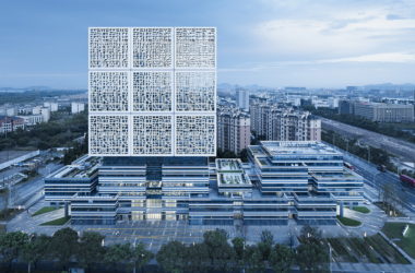 BIM Architecture: Energy Cube at Xiaoshan Science and Technology City by Zhejiang University Design Institute-BIM WORLD