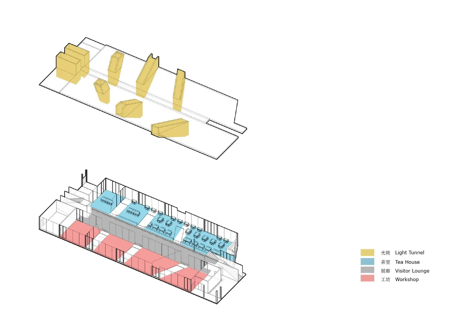 BIM Architecture | Jingning Huiming Tea Workshop/DnA_Design and Architecture