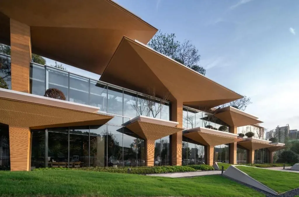 BIM architecture | Natural growth space under daily scenery: "Umbrella Hill" lifestyle collection store/line+architectural firm+gad