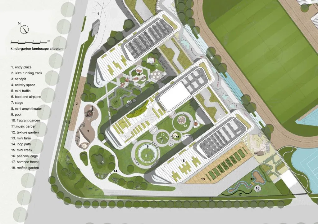 BIM Architecture | Tianyou Experimental Primary School and Kindergarten/BAU in Suzhou Science and Technology City