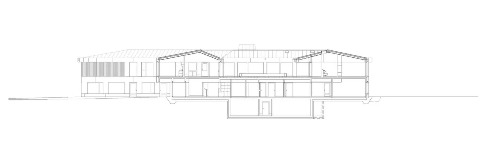 BIM Architecture | SAMS Elderly Activity Center/Lacroix Chessex
