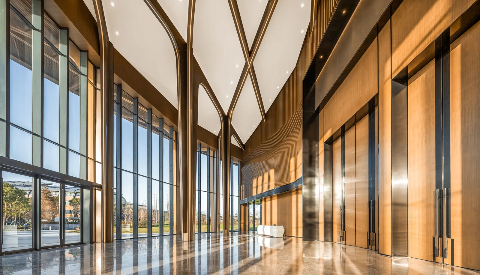 BIM Architecture | Dishui Lake Conference Center/DC International · C+D Design Center