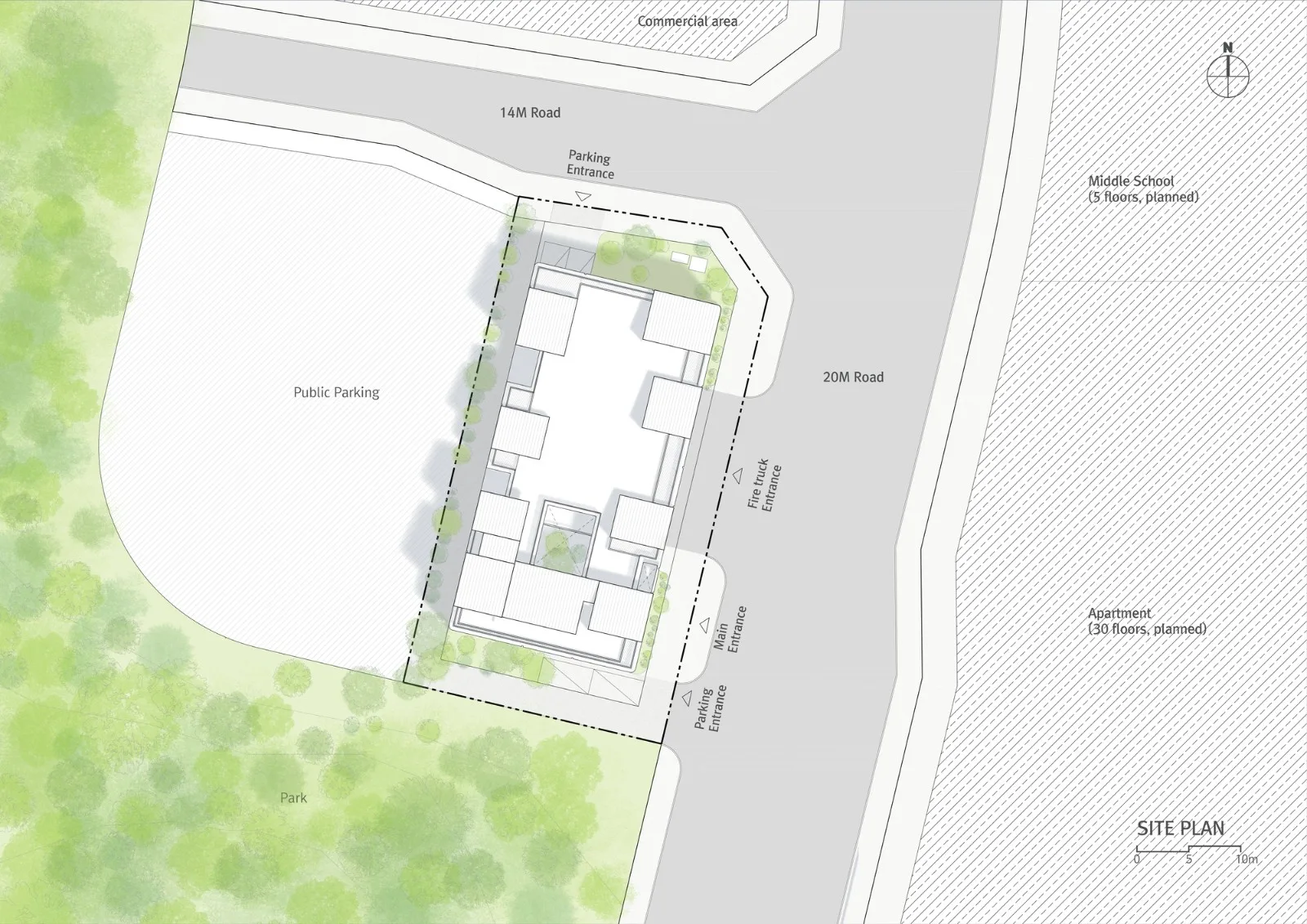 BIM Architecture | Jiangyidong 119 Fire Station/OA Lab