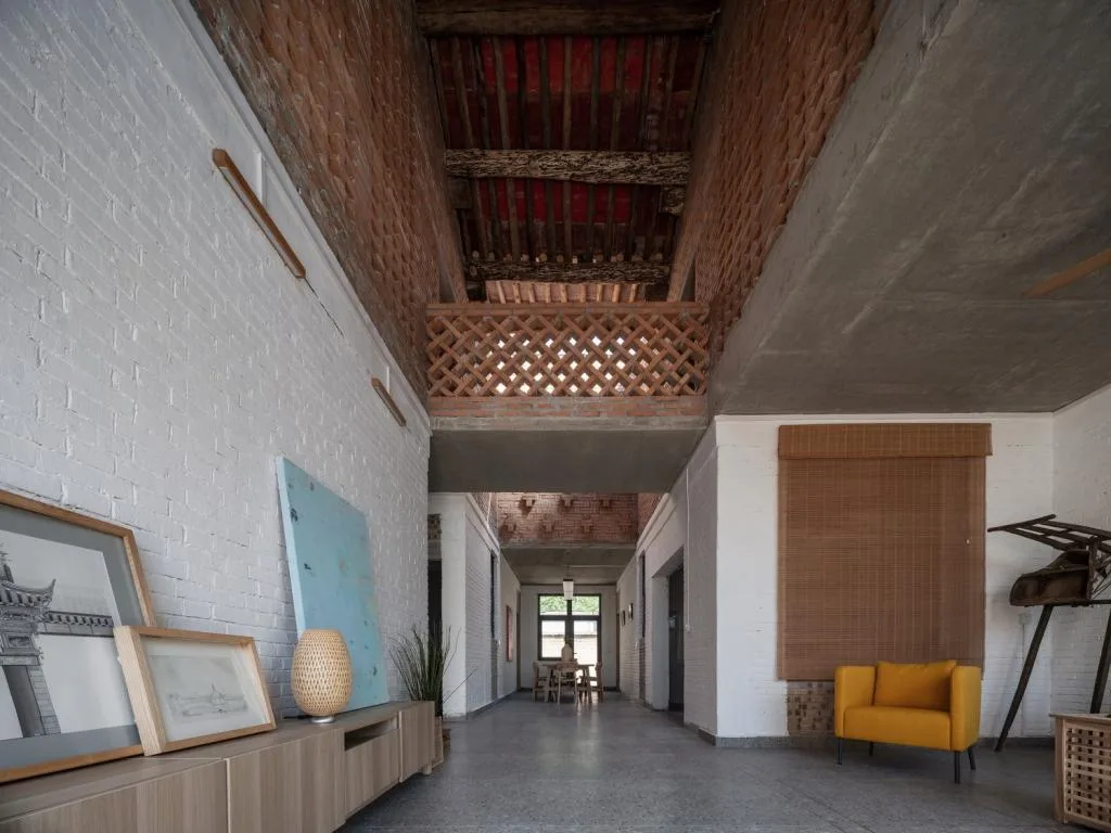 BIM Architecture | Regeneration of Guanzhong Brick and Tile Houses: Xianyang Gezi Village Red Brick House/Xi'an University of Architecture and Technology Design and Research Institute