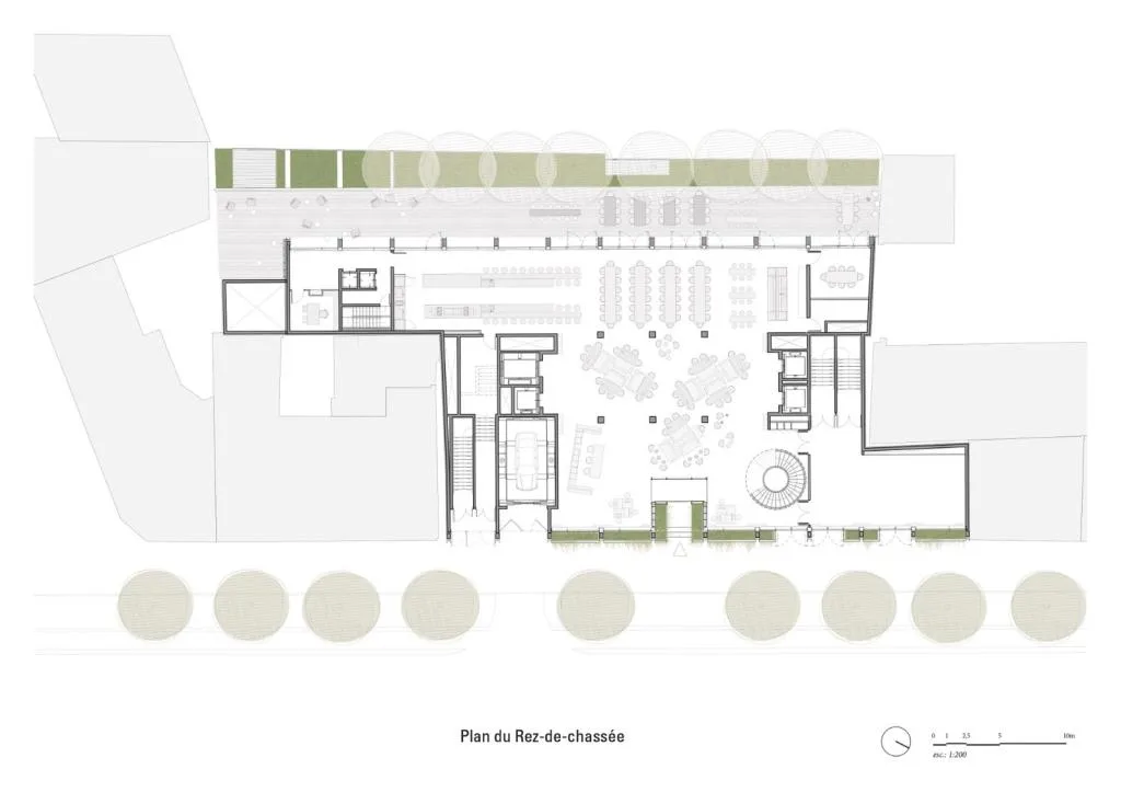 BIM Architecture | Miniature of Future Cities: M Building/Triptyque Architecture